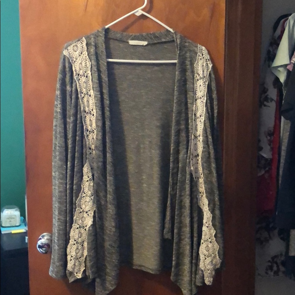 Rose & Remington lace cardigan
